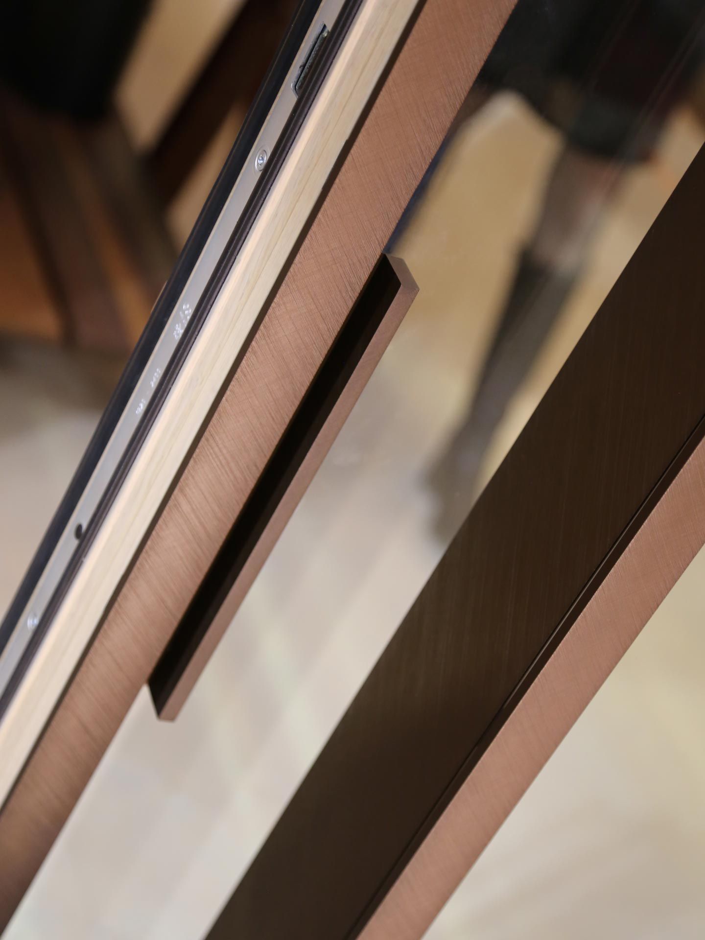 Раздвижные алюминиевые и деревянные двери-окна с двойным остеклением Carminati Skyline System ARCH-00076654 - Вид №12