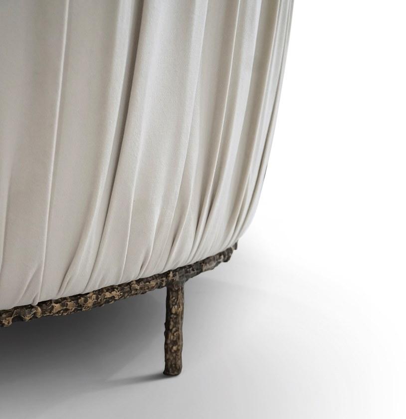 KOKET Изогнутый диван из ткани sun-id-1360858 - Вид №4