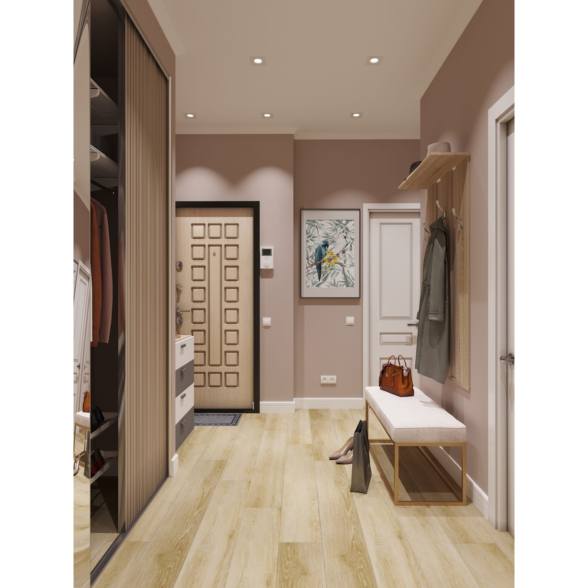 82034312 Фасад для комода 796x220x16 мм, цвет графит Santreyd  - Вид №2