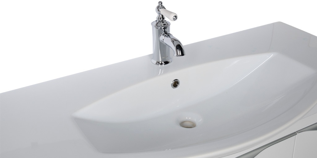 Комплект мебели Aquanet Франка 105 белый 00183188 - Вид №5