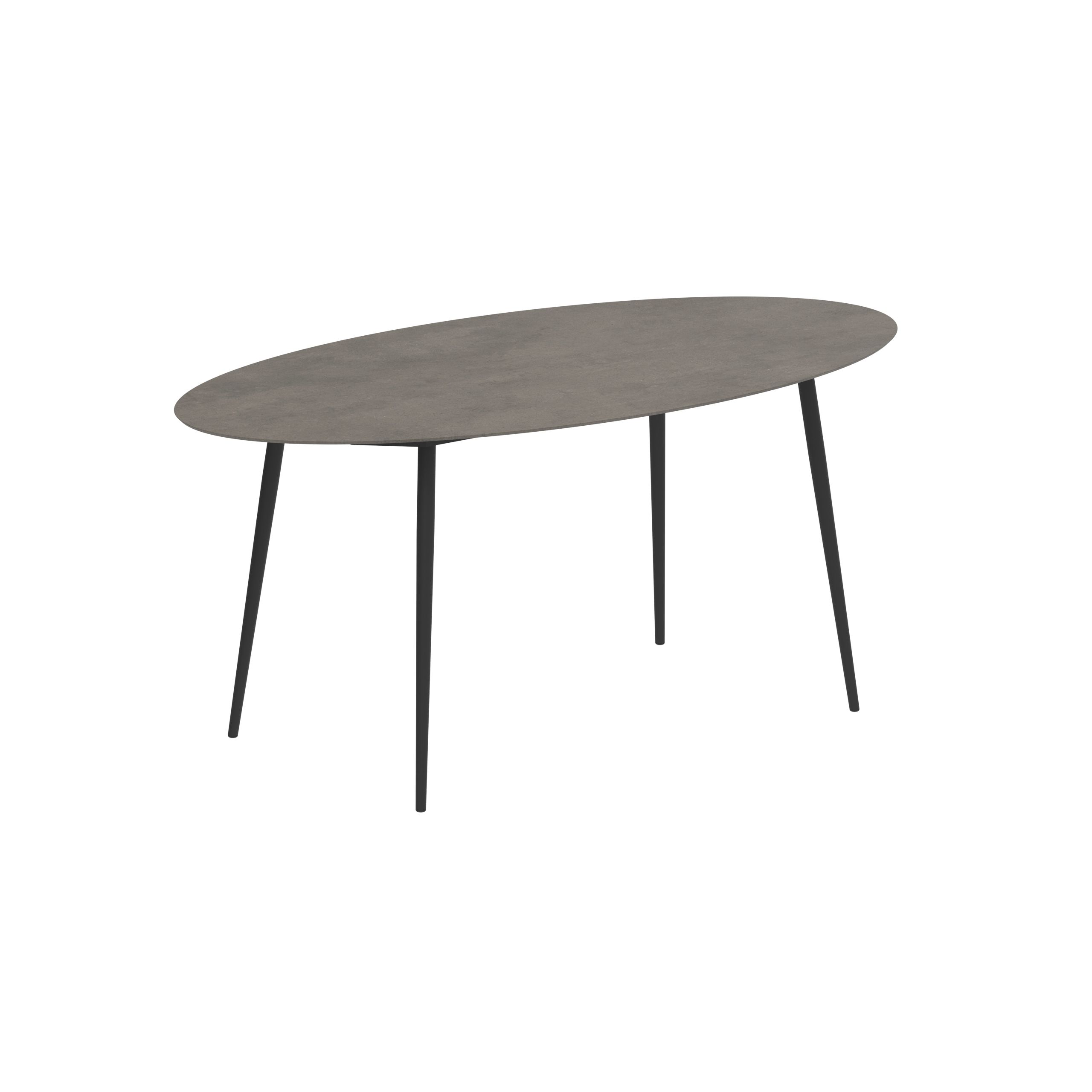 Высокий овальный керамический садовый стол Royal Botania Styletto ARCH-00129376 - Вид №8