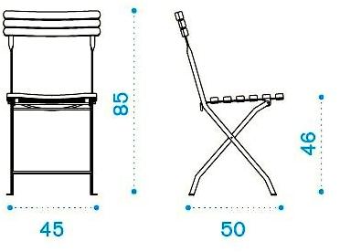 Ethimo Складной садовый стул из тикового дерева Laren sun-id-1506696 - Вид №4