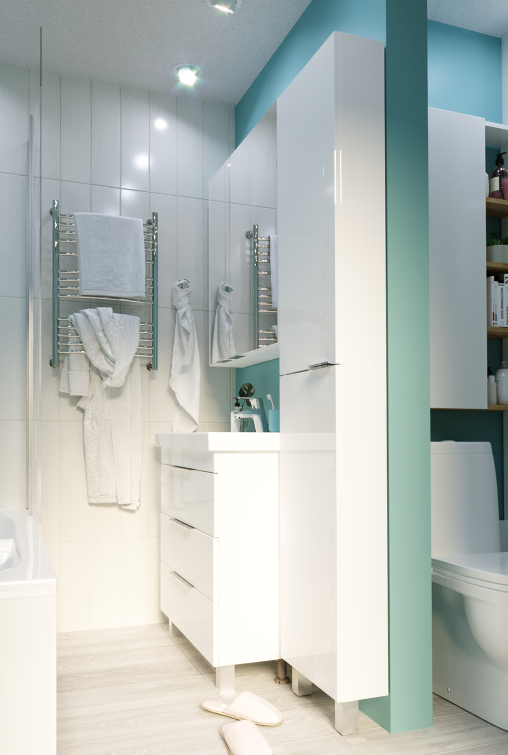 У92517 Тумба Gaula 80Н 3я White 1 Marka Gaula  - Вид №1