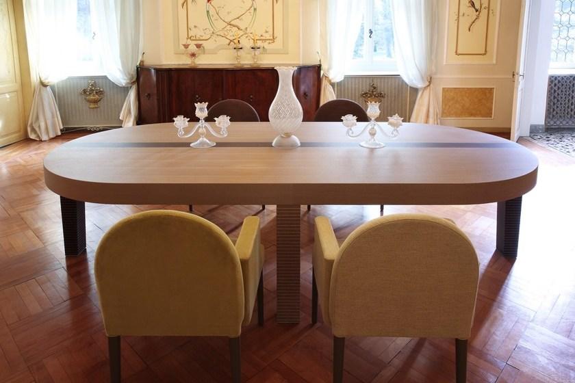 COLLI CASA Овальный деревянный стол Roma sun-id-1433266 - Вид №1