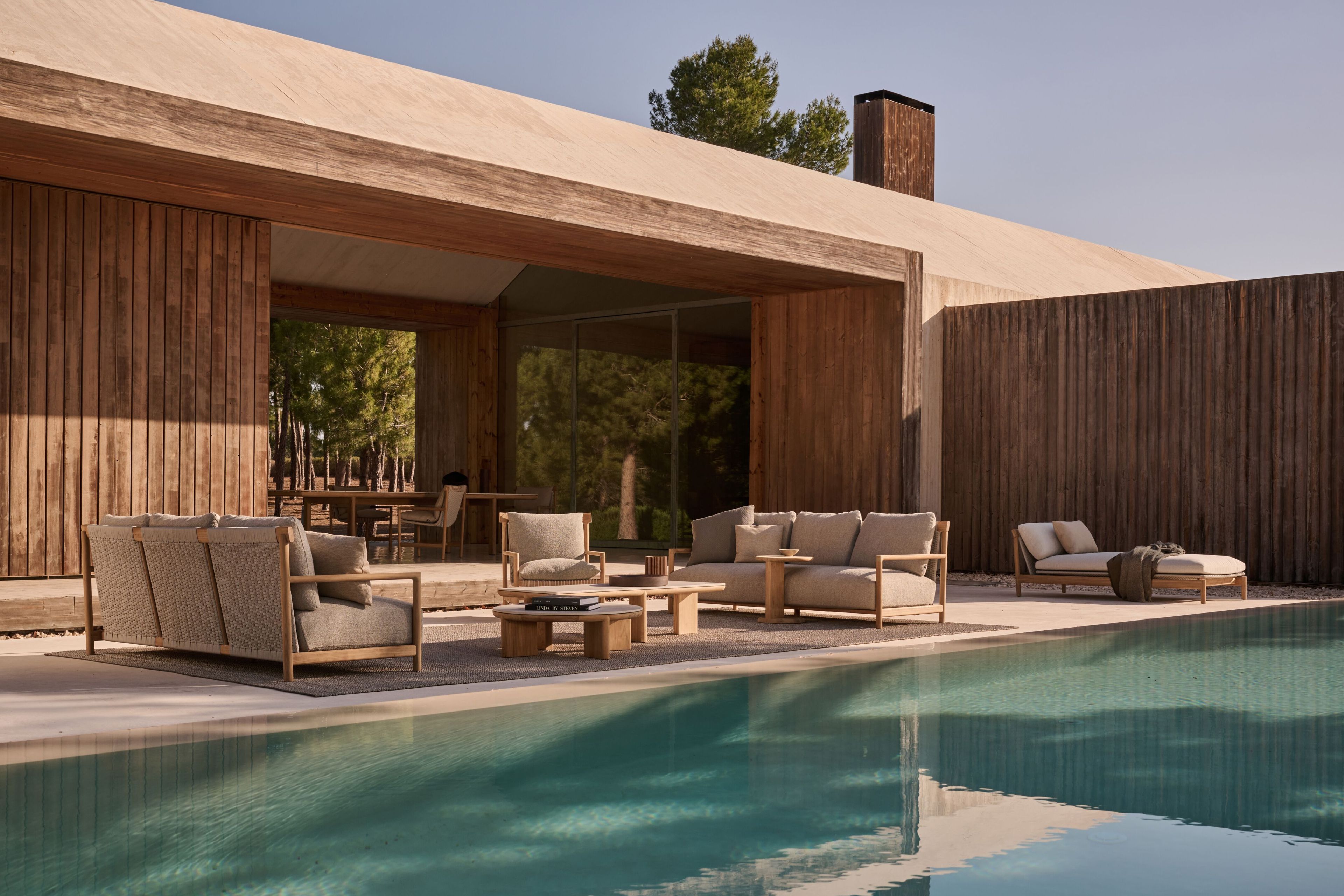 Диван из тикового дерева TRIBÙ Amanu ARCH-00092569 - Вид №4