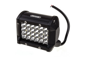 15970019 Прямоугольная светодиодная фара OFF ROAD 12V/24V 72W 6000К 24 диода ближний свет S07201058 SKYWAY