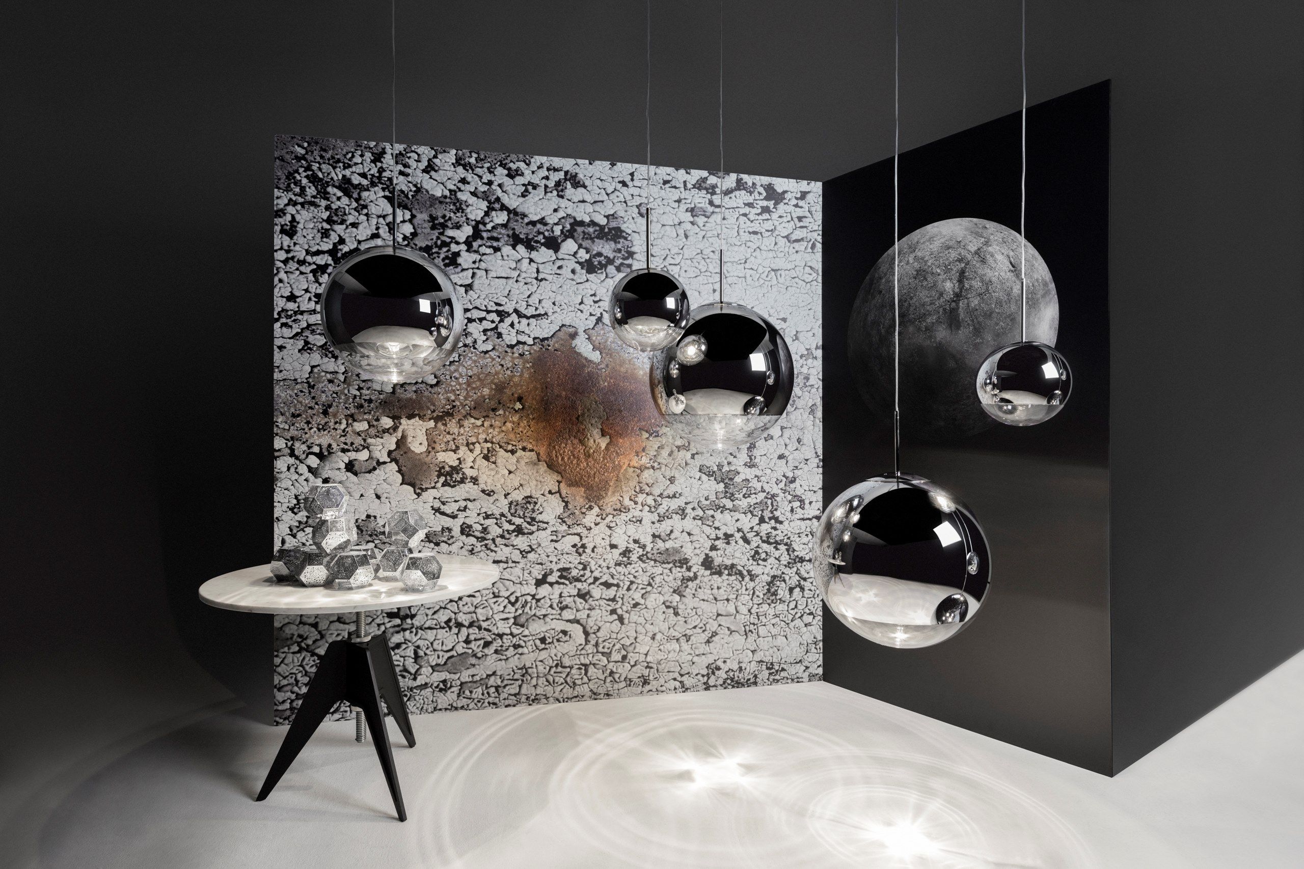 Поликарбонат светодиодный подвесной светильник Tom Dixon Mirror Ball ARCH-00088820 - Вид №2