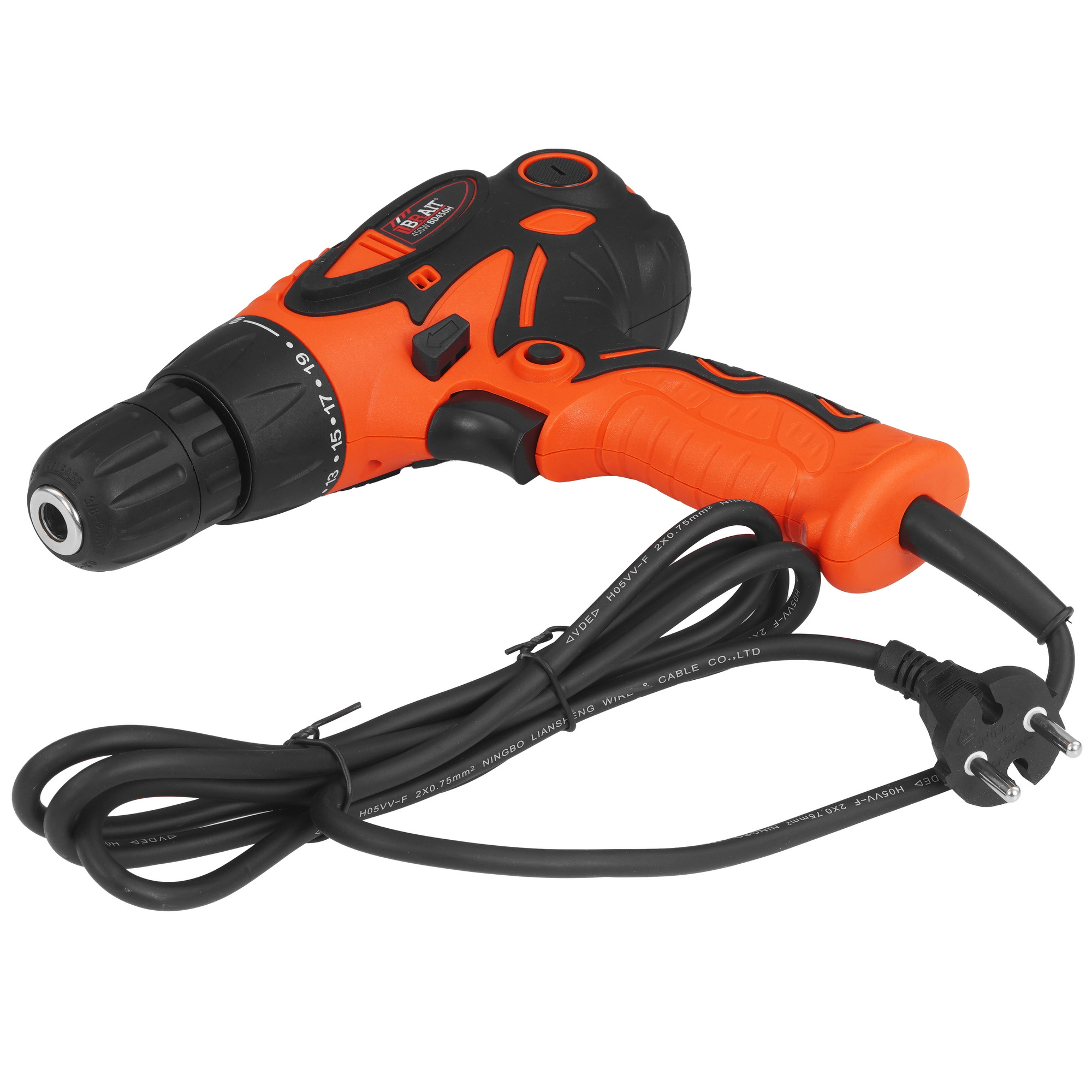 Дрель-шуруповерт BRAIT BD450H 5497164 STDN-0108367 - Вид №4