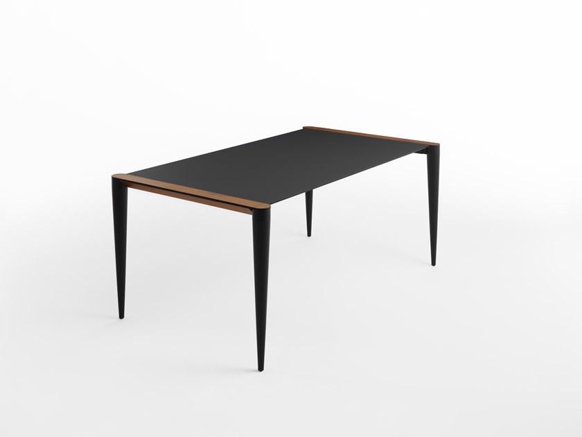 Casamania & Horm Раздвижной прямоугольный стол из феникса и металла sun-id-1492721 - Вид №3