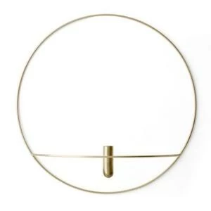 4815839 MENU Круглая ваза / подсвечник POV Латунь