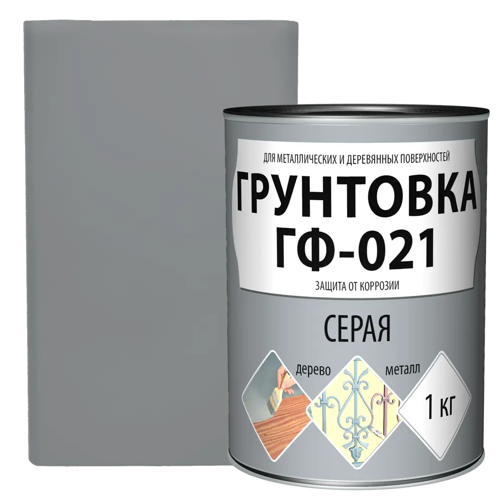 Грунтовка EMPILS ГФ-021 для металла и дерева 1 кг 81966827 STLM-0015923