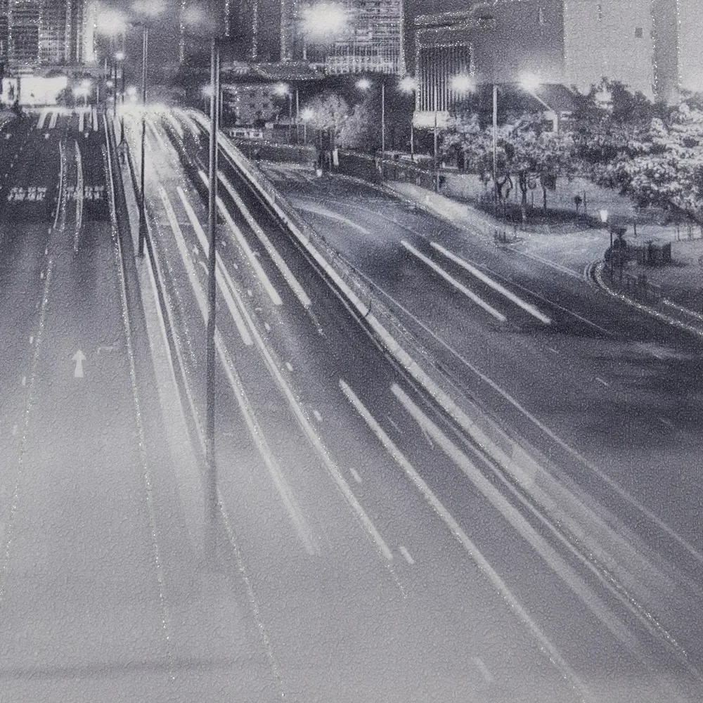 Обои флизелиновые Аспект Сити серые 1.06 м 70234-14 светящиеся в темноте АСПЕКТ РУ STLM-2046527 - Вид №1