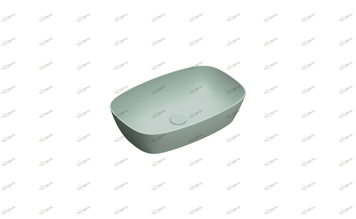 160APGRLXVS Накладная раковина на столешницу  овальная CERAMICA CATALANO Colori