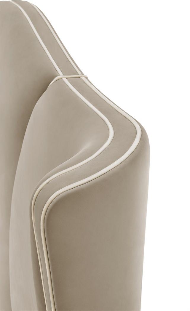 Munna Двуспальная кровать с обивкой из ткани sun-id-1375700 - Вид №11