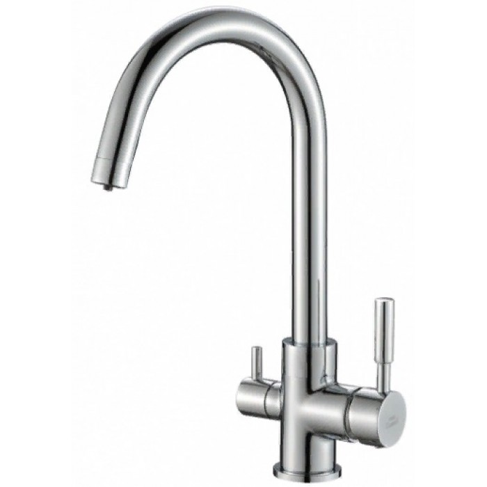 Steel Hammer SH 713 CR хром Смеситель для кухни Zorg 382 x 273  - Вид №1