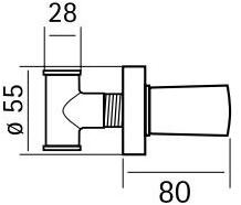 Quadrodesign Настенный пульт дистанционного управления из нержавеющей стали Ono sun-id-1505536 - Вид №1