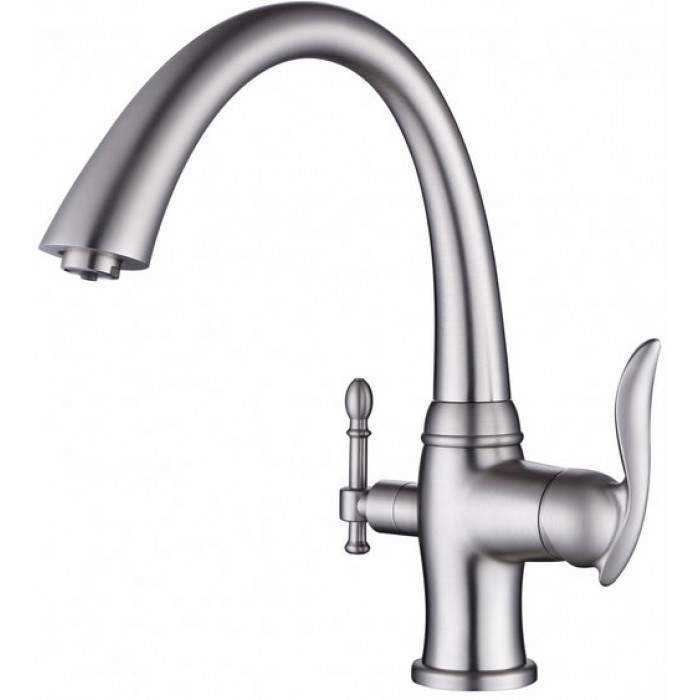 Zorg ZR 340 YF Satin Смеситель для кухни Zorg 320х240  - Вид №1