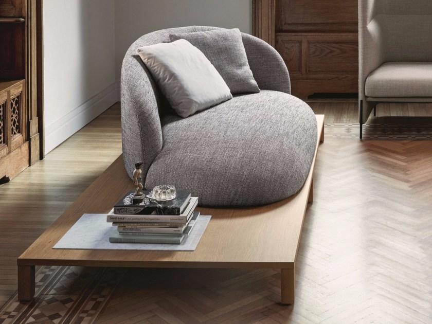 arflex Мягкий диван из ткани с деревянной основой Bonsai sun-id-1376368 - Вид №7