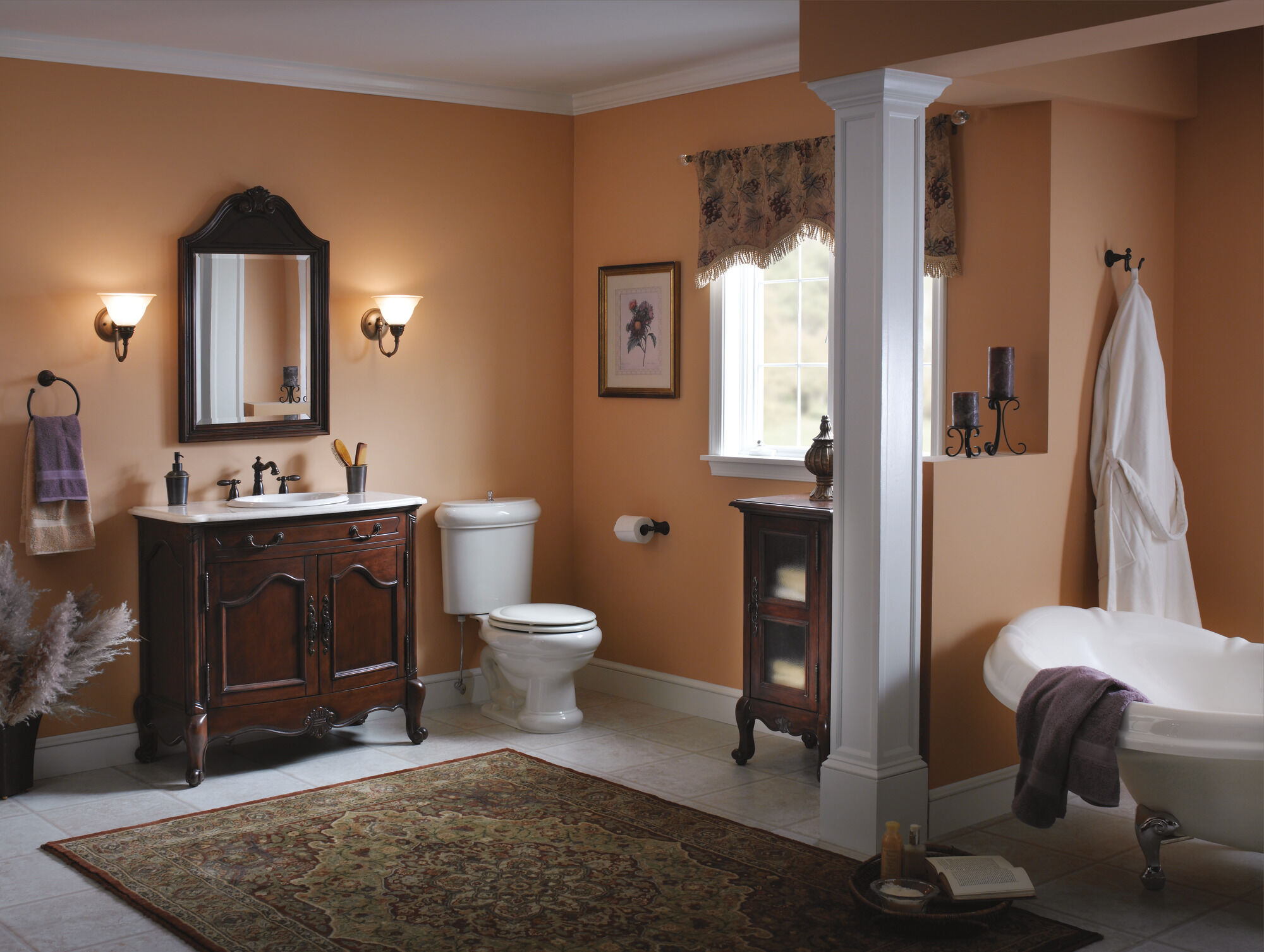 75046-RB Кольцо для полотенца Delta Faucet Victorian Венецианская бронза - Вид №2