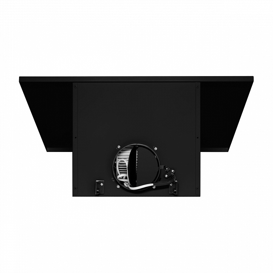 TOWER C 50 BLACK Вытяжка tower c 50 чёрный/черное стекло/ • тип: настенная• цвет: черная• управление: кнопочное• ширина, мм: 500• полная потребляемая мощность, вт: 160• количество скоростей: 3• максимальная производительность, м3/ч: 650• диаметр воздухово Santreyd  - Вид №7