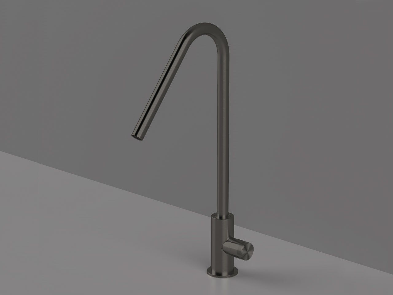Смеситель для кухни из нержавеющей стали с поворотным изливом Radomonte HIRO ARCH-00049821 - Вид №4