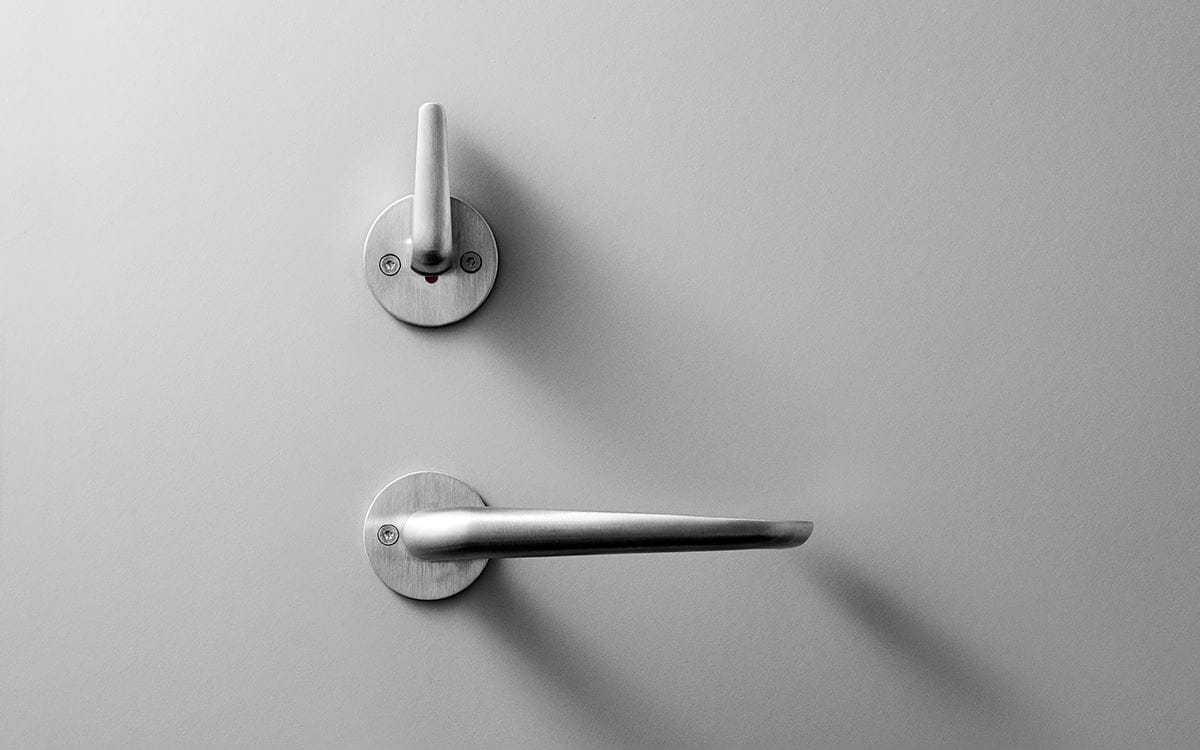 Ручка из нержавеющей стали на розетке D LINE куб ARCH-00102491 - Вид №1