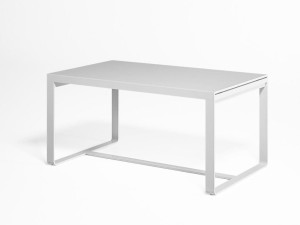 Алюминиевый прямоугольный садовый стол с термокрытием