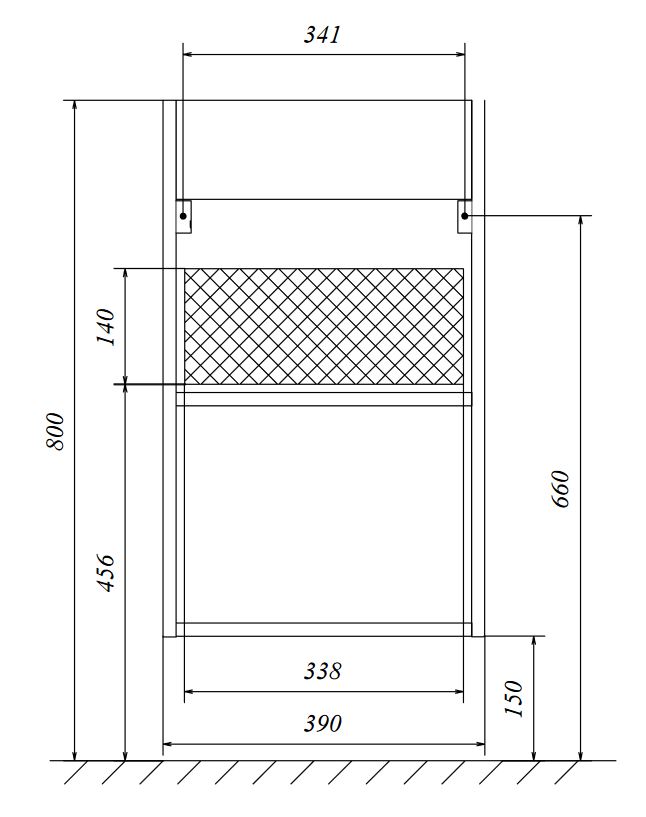 У37625 Тумба Ноктюрн 40П 1д, мдф, Белый глянец 1 Marka Ноктюрн  - Вид №5