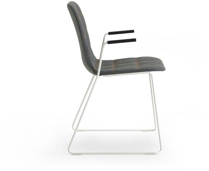 Offecct Стул-санки штабелируемый с подлокотниками Bop sun-id-1420199 - Вид №2