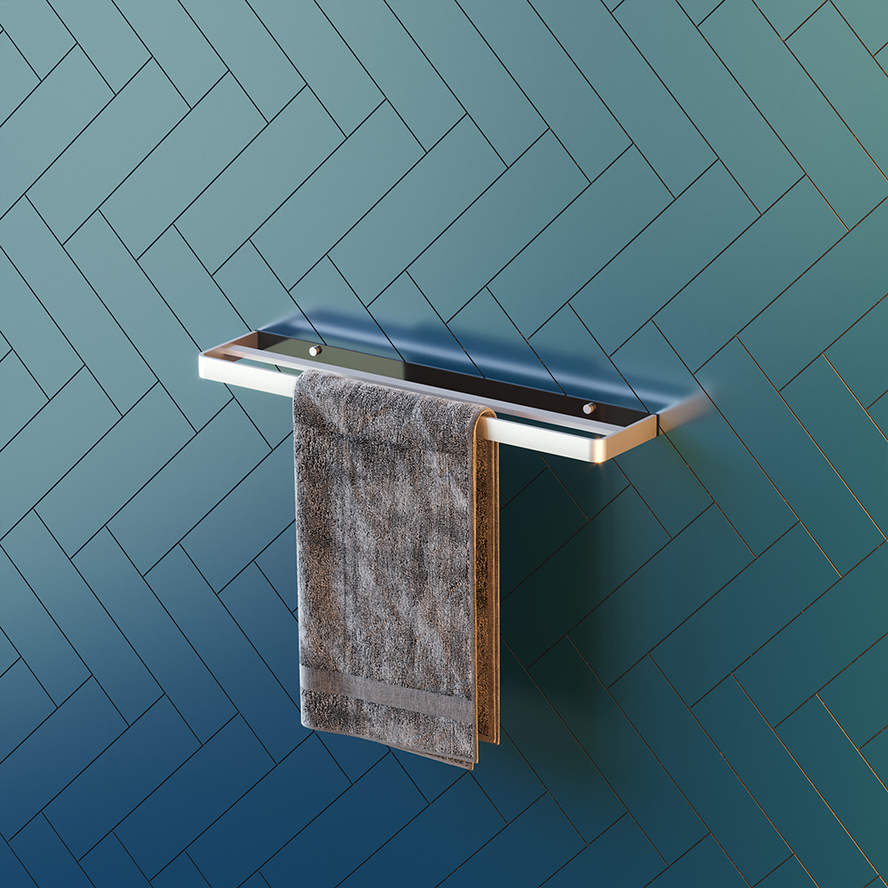 DA77336400 Двойная вешалка для полотенец Damixa Jupiter - Вид №2