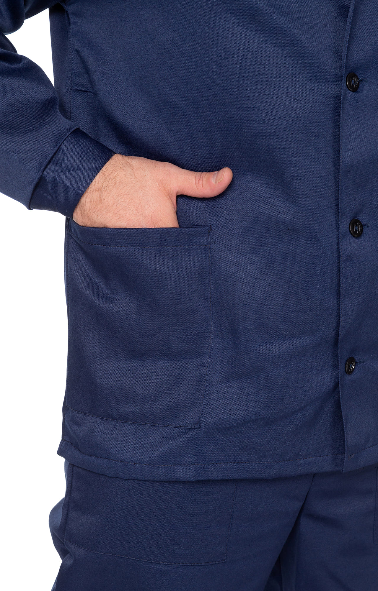 63023 Костюм Строителя темно-синий василек  Летняя спецодежда  размер 48-50/170-176  - Вид №14