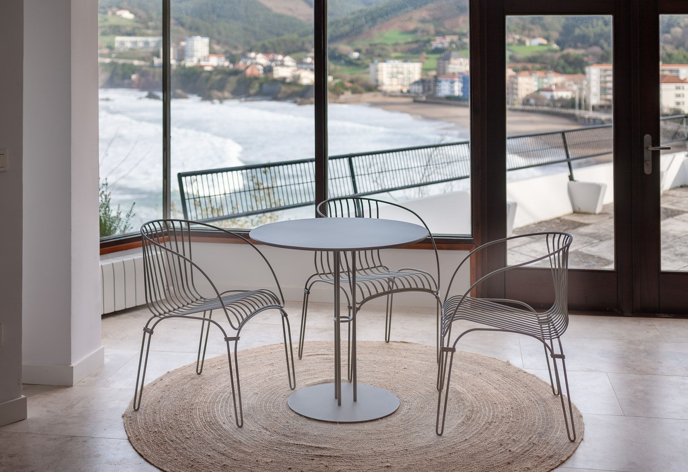 Стальной стул с подлокотниками iSimar Colonial ARCH-00124637 - Вид №2