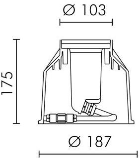 SIMES Напольный светильник ступеньки из литого под давлением алюминия Ring/flat sun-id-1429433 - Вид №11