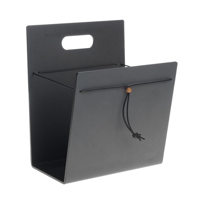 981197 Nupo anthracite держатель для журналов 31x25x11 см;LIND DNA 