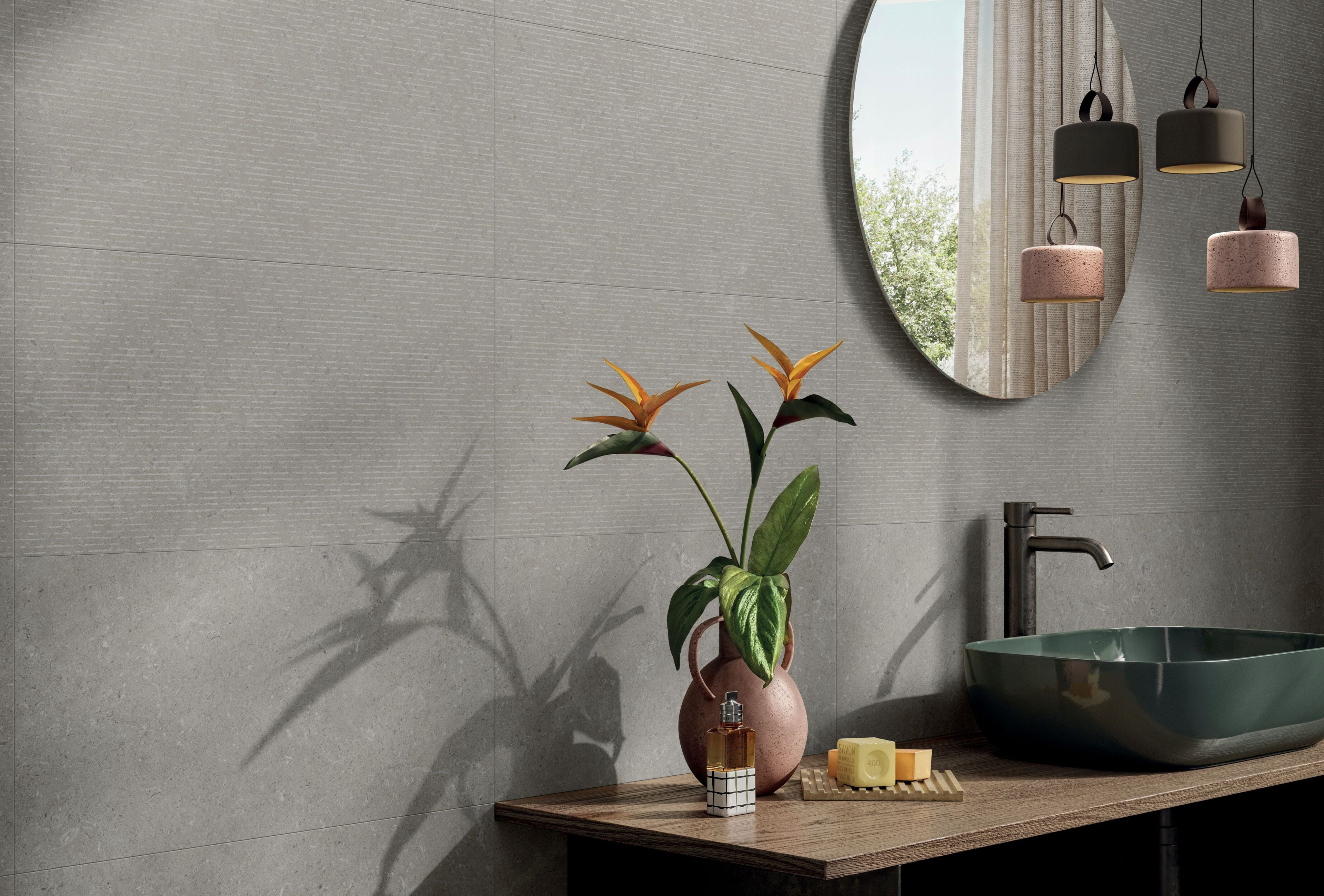 Пол / облицовка керамогранита с эффектом камня Panaria Ceramica Surround ARCH-00014953 - Вид №2