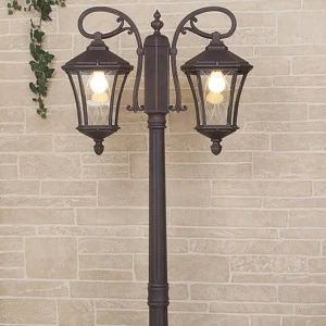 Уличный светильник парковый H 236 см капучино Virgo 4690389064876 ELEKTROSTANDARD VIRGO 00-3895279 Коричневый