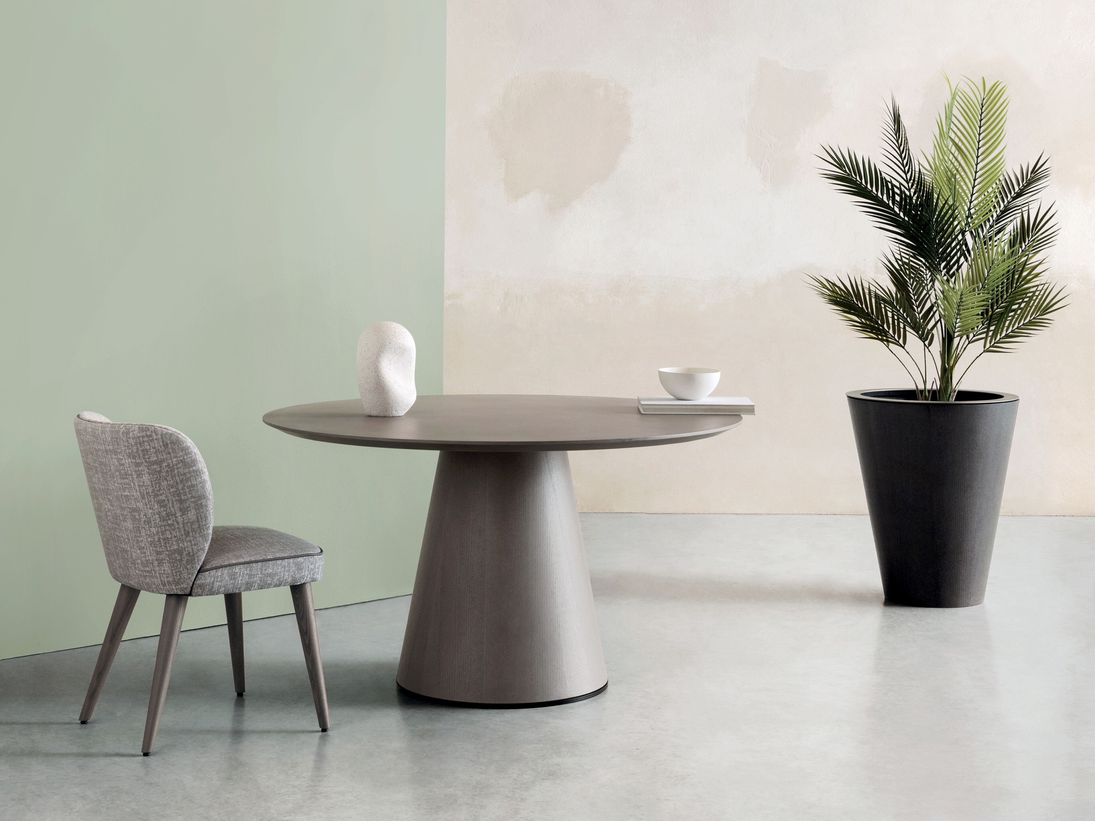 Круглый деревянный стол Riccardo Rivoli Kono ARCH-00132755 - Вид №1