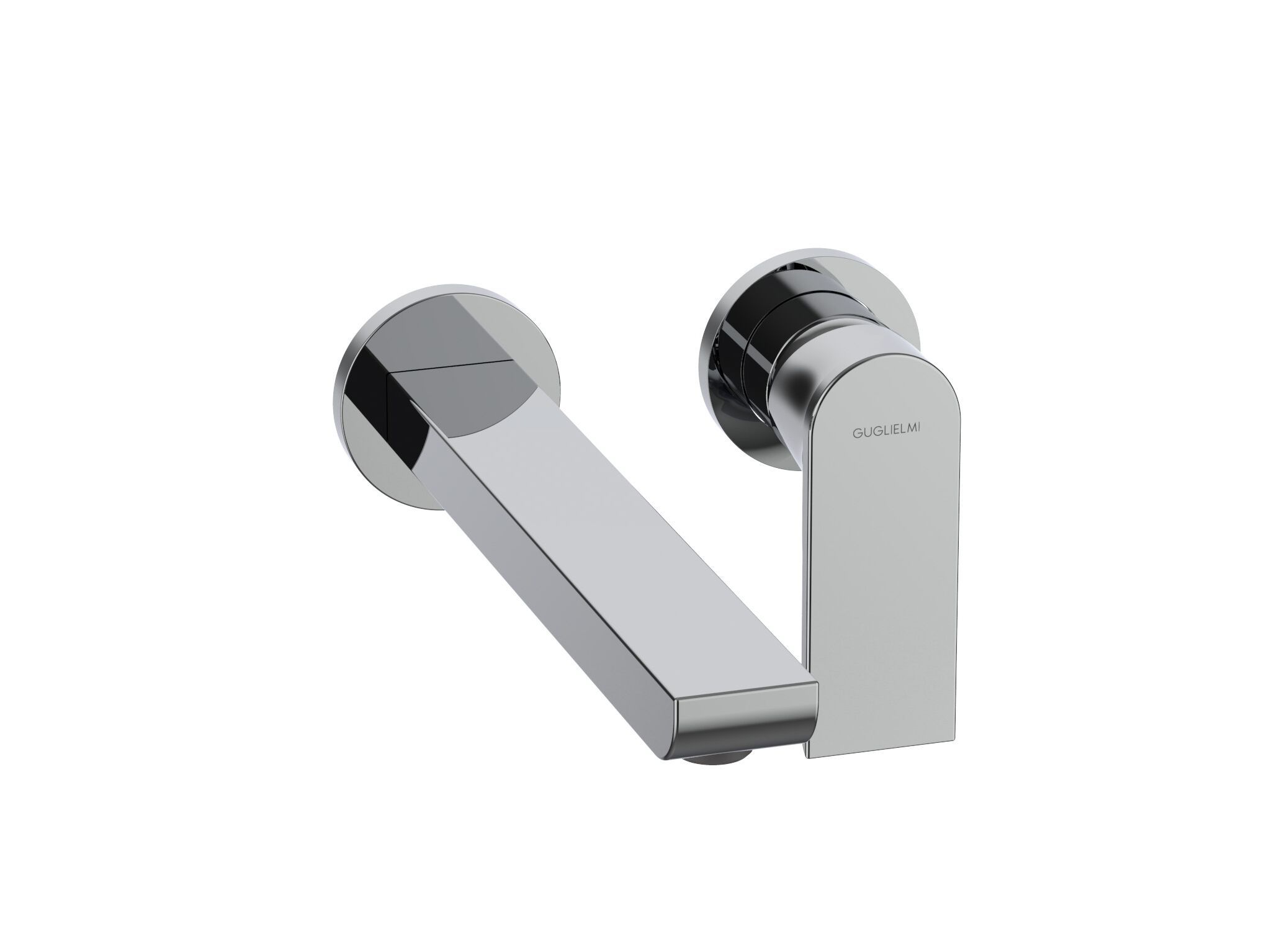 Настенный однорычажный смеситель для раковины GUGLIELMI RUBINETTERIE Walser ARCH-00151633