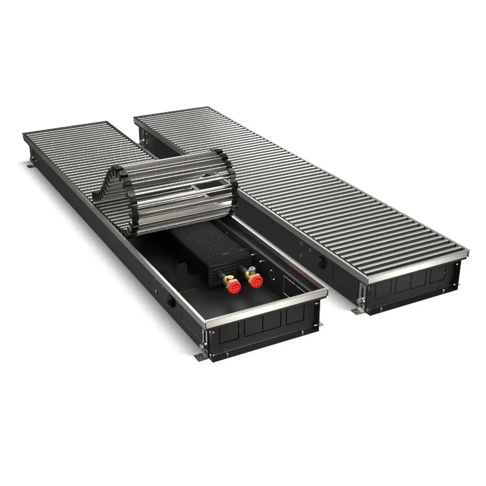 Конвектор внутрипольный Royal Thermo Atrium 90x250x1000 мм цвет серый 86581929 STLM-2119547