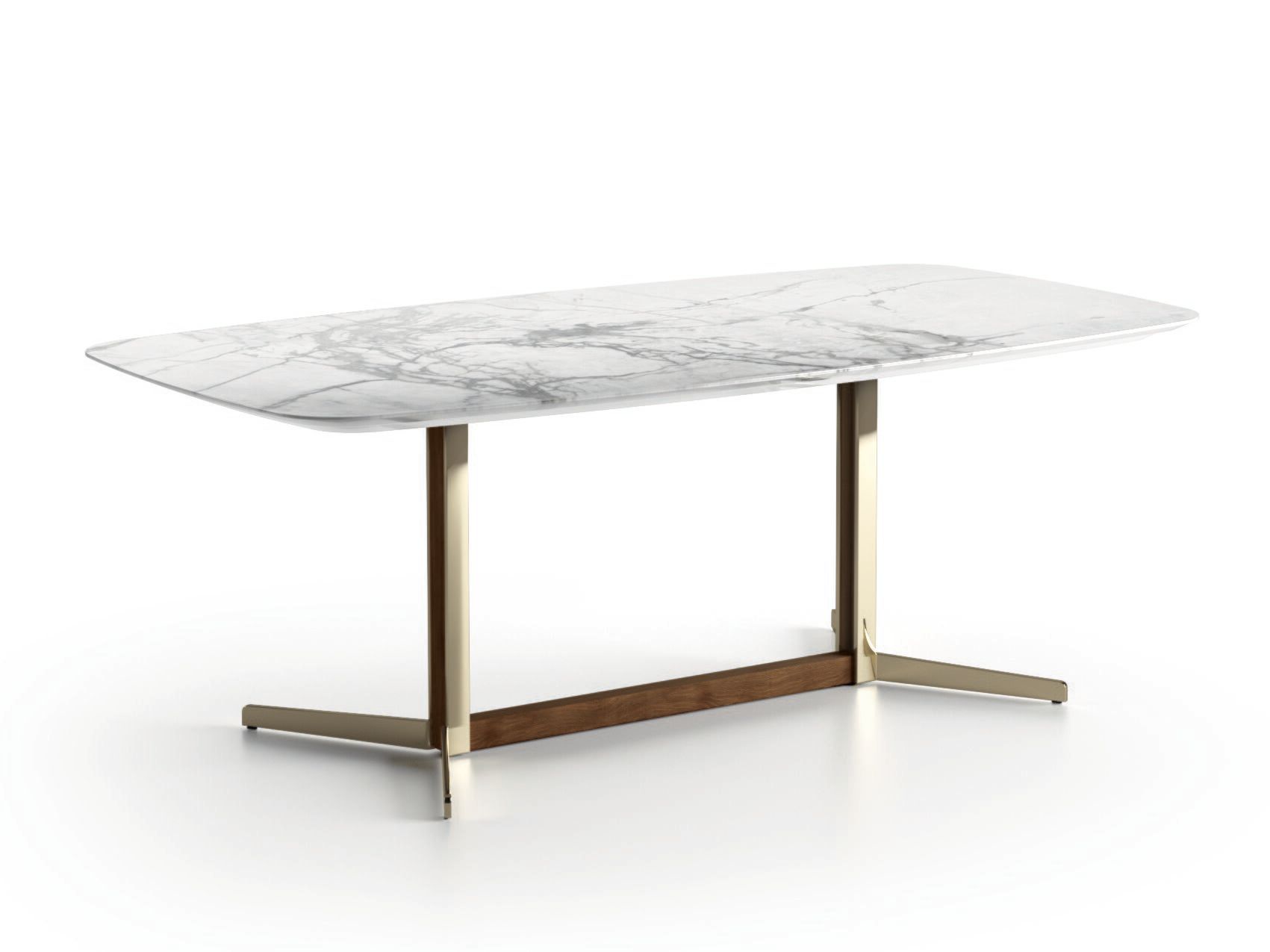 Мраморный стол Calacatta Natuzzi Italia кампус ARCH-00106264 - Вид №2