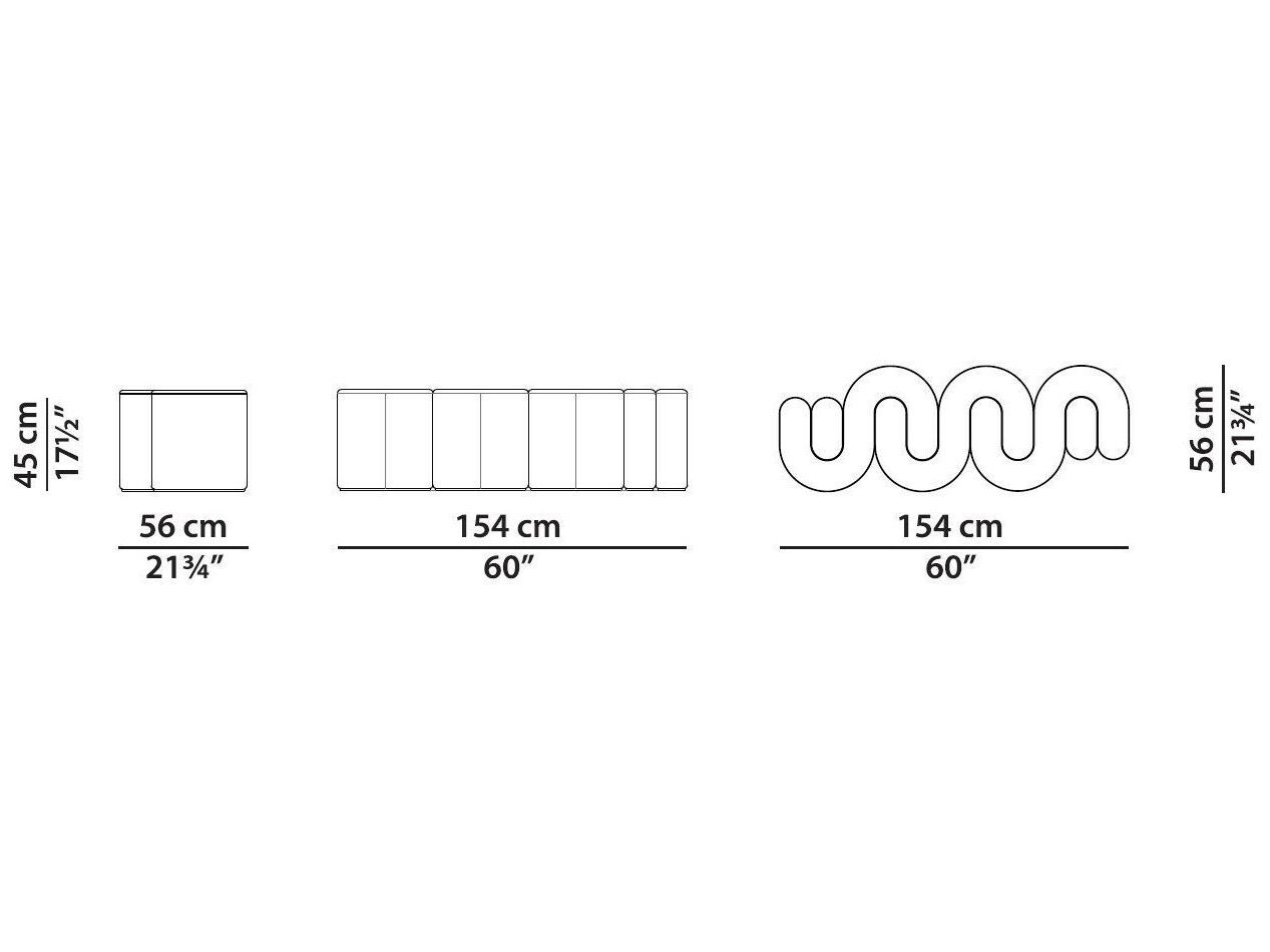 Кожаная мягкая скамья Baxter Адель ARCH-00017879 - Вид №4