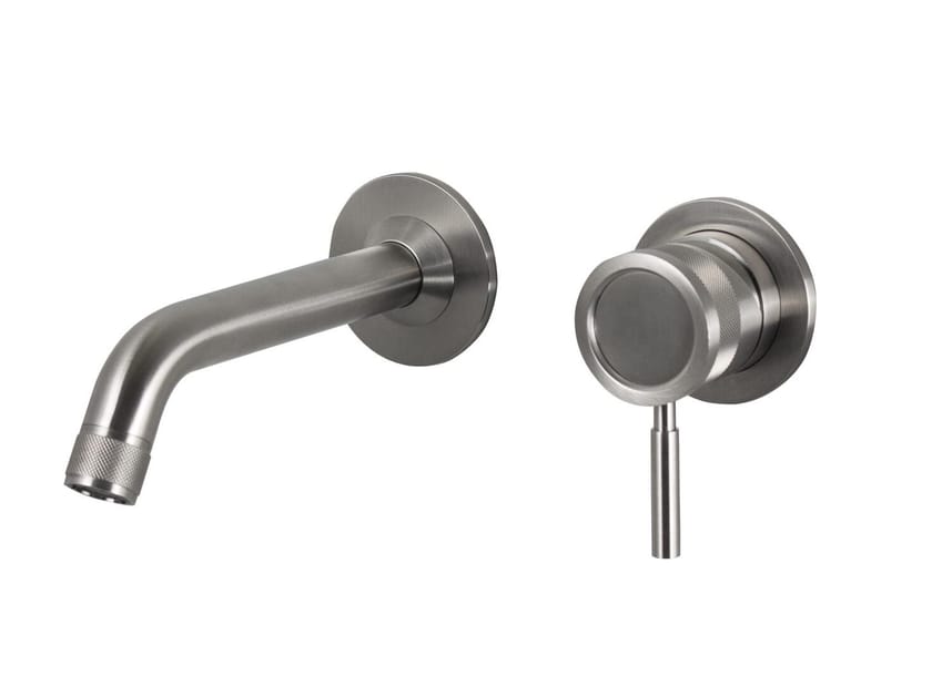 Смеситель для раковины из нержавеющей стали с 2 отверстиями Tubico Волга ARCH-00006981