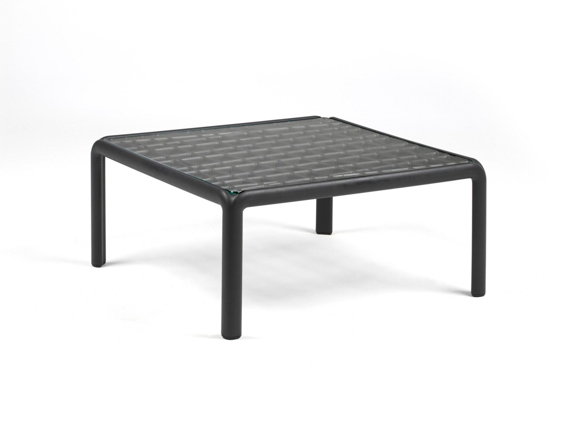 Стеклянный квадратный садовый столик Nardi ARCH-00041085