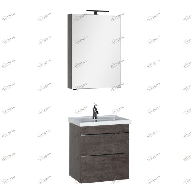 Комплект мебели Aquanet Эвора 60 дуб антик 00183166