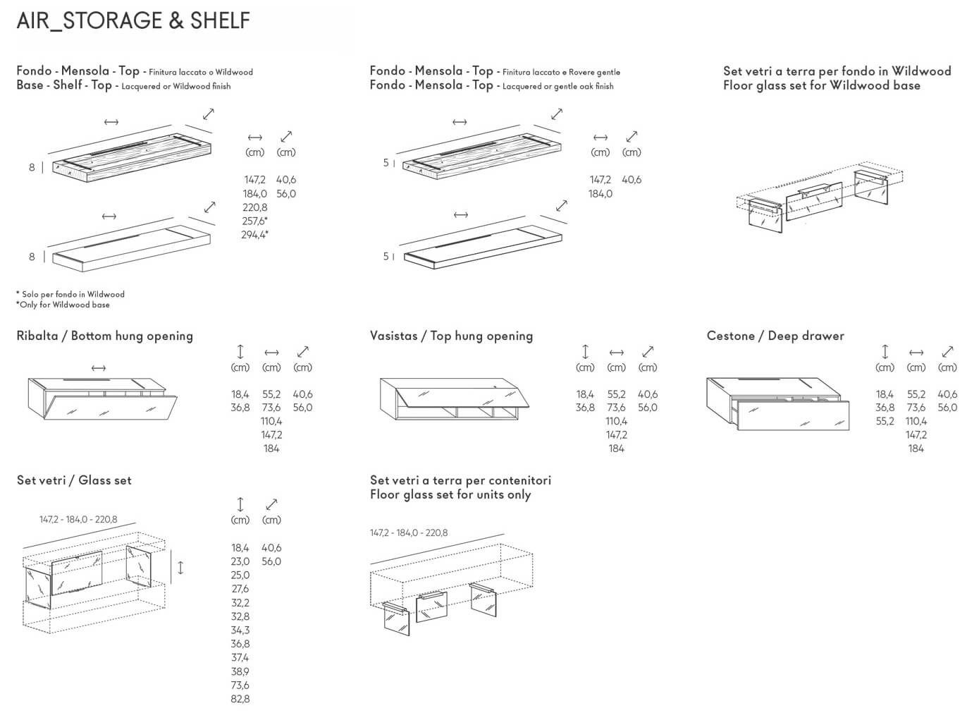 Секционная библиотека Lago Air ARCH-00105068 - Вид №2