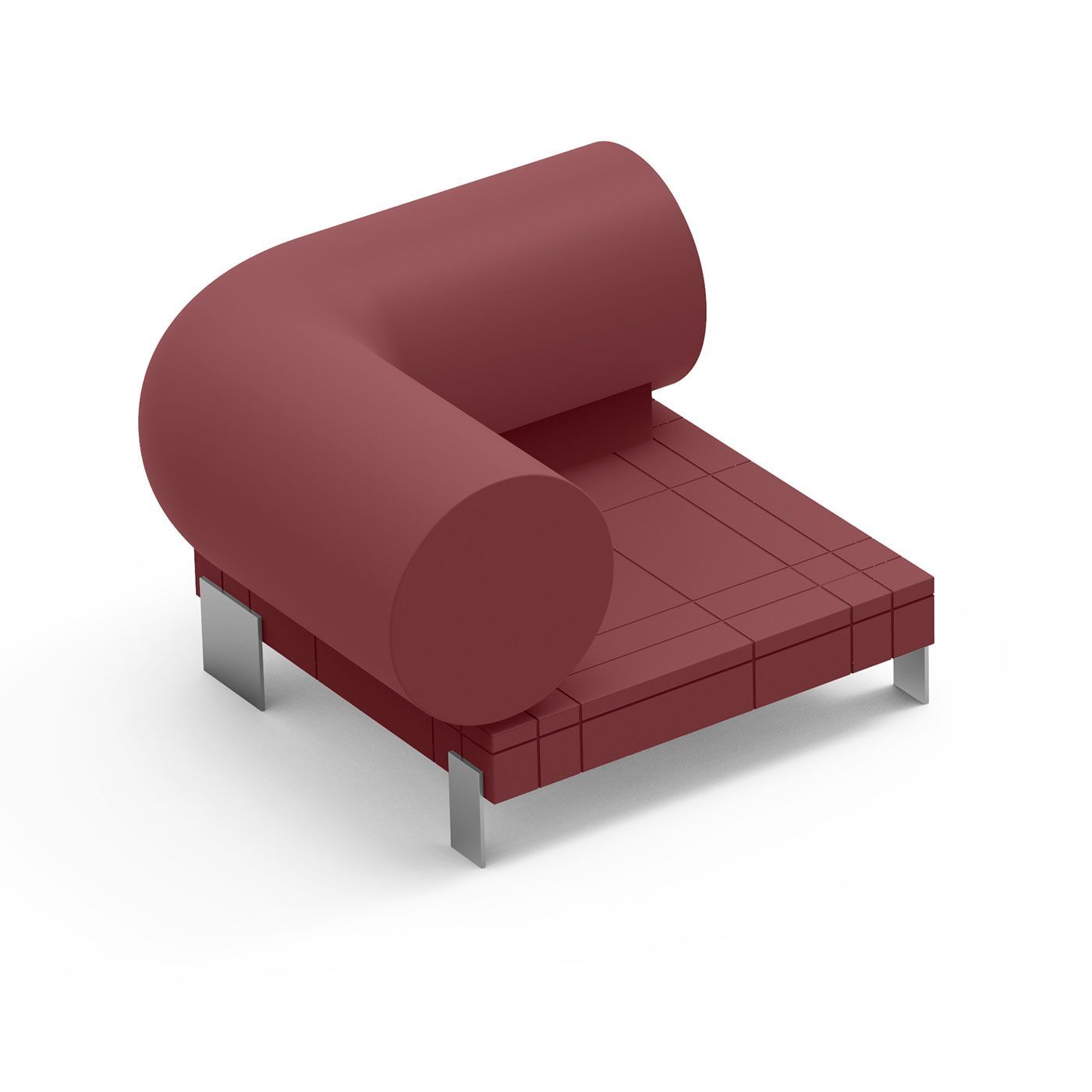 Полиэтиленовый садовый диван Lyxo Design RHOR ARCH-00023646 - Вид №11