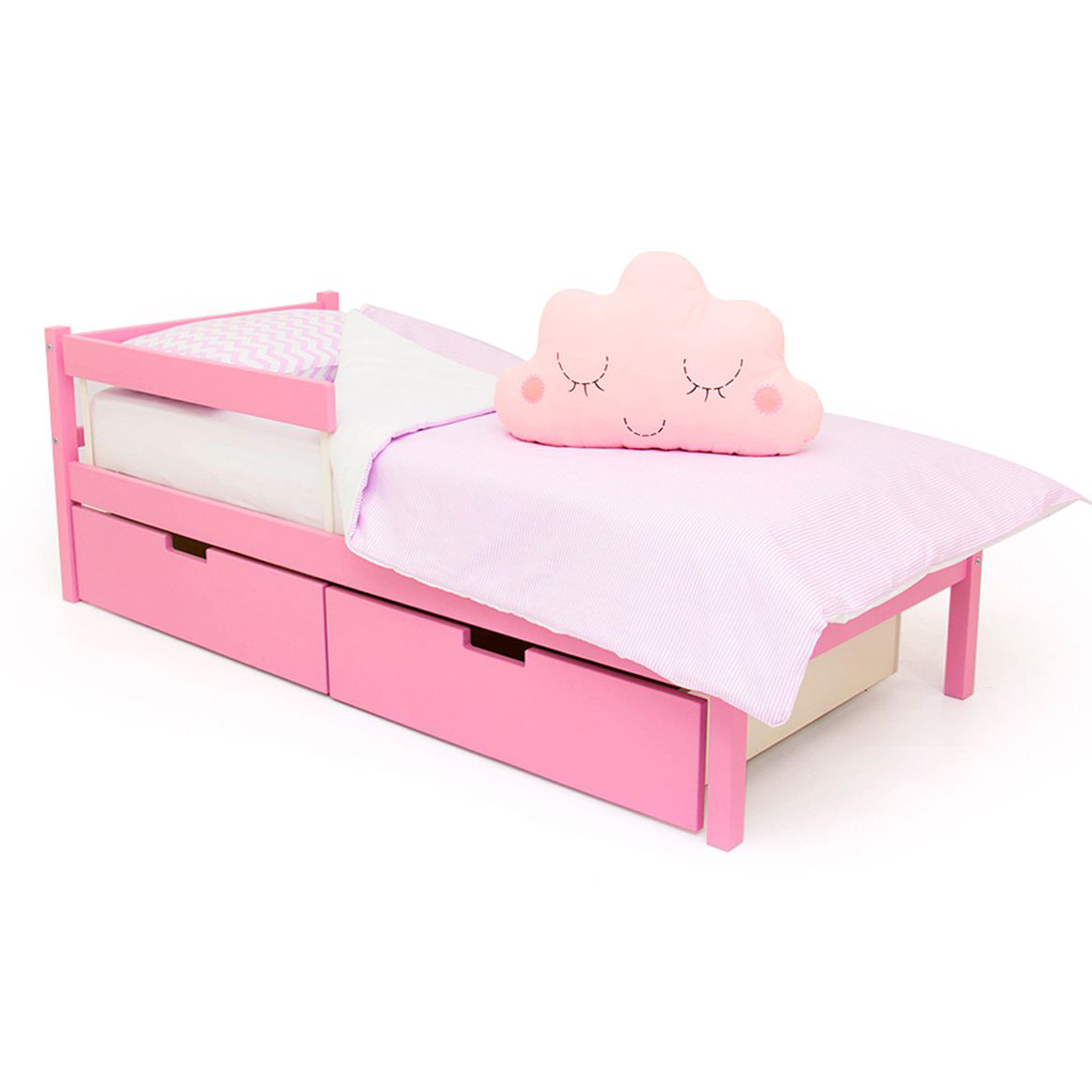 Детская кровать Svogen classic лаванда БЕЛЬМАРКО  326796 Розовый Santreyd  - Вид №6