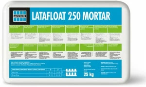 LATICRETE Армированный фиброй раствор для стяжек Malte per la preparazione dei supporti e massetti