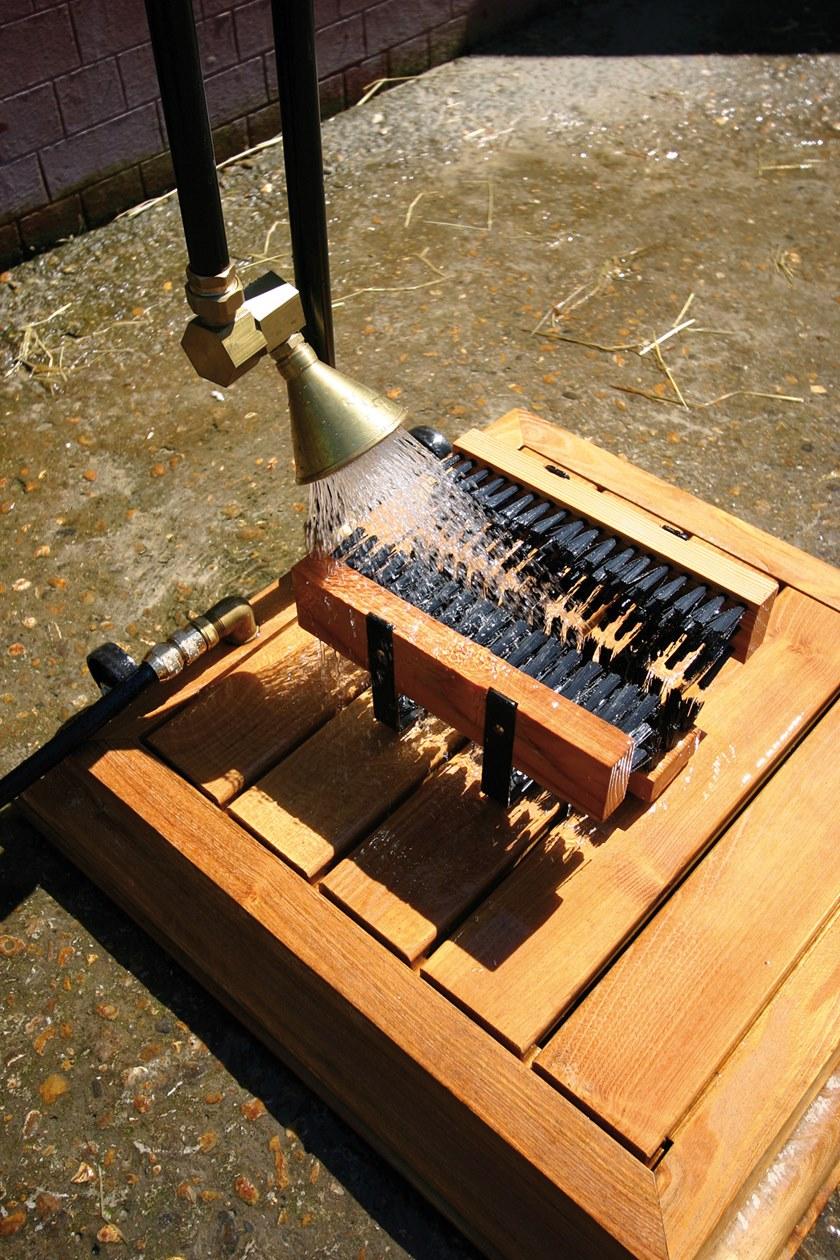 TRADEWINDS Летний душ из стали и дерева sun-id-1431311 - Вид №4