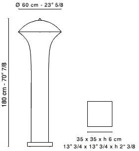 VGnewtrend Торшер с кристаллами Arabesque 7511175.98 - Вид №8